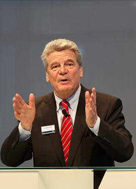 Redner Joachim Gauck